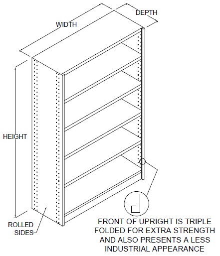 rolled-upright-shelving
