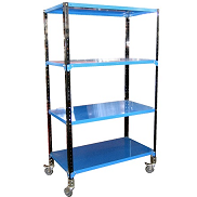 Mobile Mini C Rack Mobile Trolleys & Racks | Sharman Shelving